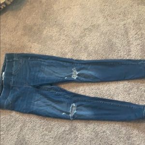 Dark blue jeggings